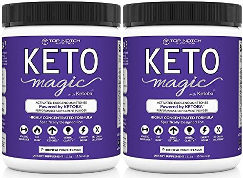 Keto Magic Exogenous Ketone Weight Loss Supplement Powered by Patent-Pending Blend KETOBA (BHB’s+BA) | Achieve &amp; Stay in Ketosis &amp; Ketogenesis | Feel Energized, Empowered, Focused &amp; Reach Your Goals!