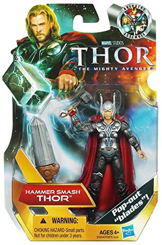 Thor: The Mighty Avenger Action Figure #07 Hammer Smash Thor 3.75 Inch