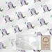 1 Fitted Muslin Cotton Baby Crib Sheets For Better Sleep. Premium, Soft, & Breathable Cotton Sheets For Babies. Unisex Cute Prints For Infants, Toddlers.