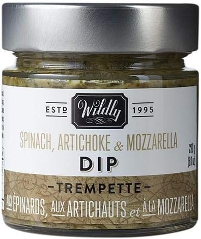 Spinach Artichoke & Mozzarella Dip by Wildly Delicious (8.1 ounce)