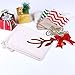 YYout 3 Pack Natural Burlap Christmas Stockings for Classic Holiday Decoration and Gift Holder, with 1 Pcs Personalized Jumbo Santa Bag (4 Pack)