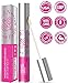 Brazen Babe Wonder Lash and Brow, Naturally Derived Eyelash and Brow Growth Serum, with Vitamin E and Castor Oil, Non-GMO, Cruelty Free, Paraben Free, Gluten Free, Made in the USA, 0.34 fl. oz.