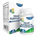 Mood Stabilizer-XL: Mood Support Supplement (Vitamin B-1, Vitamin B-2, Niacinamide, Vitamin B-6, Folic Acid, Vitamin B-12, Calcium, Magnesium, Ashwagandha, GABA, Chamomile, 5-HTP, DMAE Bitartrate)