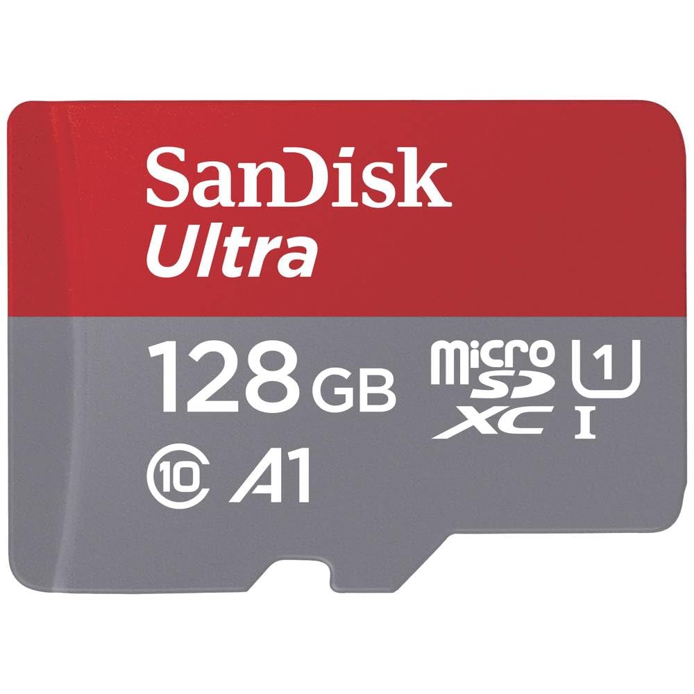 Sandisk 128GB Ultra microSDXC 140MB/s+SD Adapter