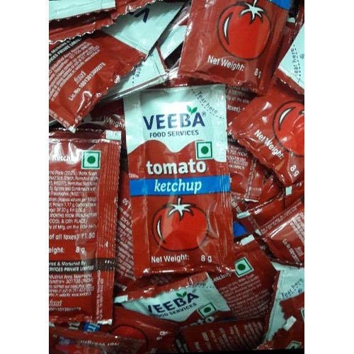 Veeba Tomato Ketchup Sachet 8g(Pack of 100) Amazon.in Grocery & Gourmet Foods
