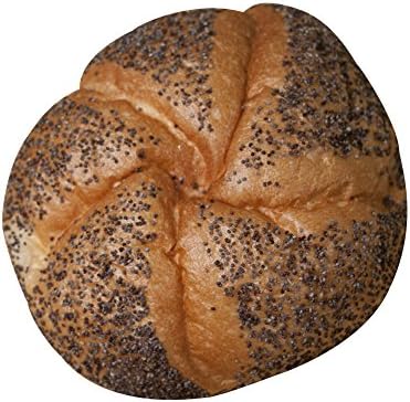 Three Brothers Bakery Kaiser Roll with Poppyseeds - 1 Dozen