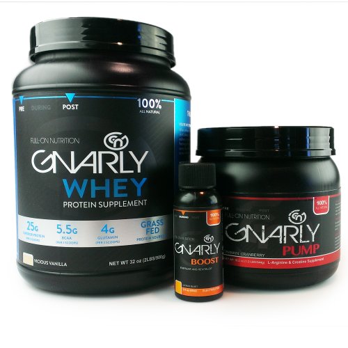 Gnarly Nutrition Pre, During & Post Stack 100% All Natural (Chiseled Chocolate)