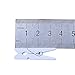 DECORA 3.5cm Sturdy White Wooden Mini Clothespin Photo Clips Pack of 100