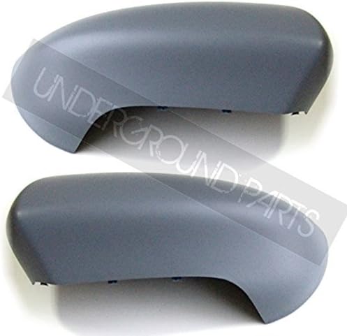 Underground Parts Wing Mirror Cover Pair Of Left Passenger Nearside & Right Offside Drivers Side