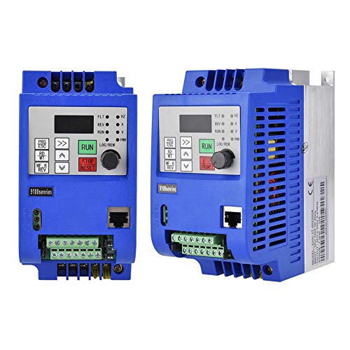 Jadpes Vector Motor Inverter Speeds Regulator,AC220V 2.2KW Single Phase to 3 Phase Motor Drive VFD Frequency Speeds Controller for Adjustable Variable Frequency Drive - Thumbnail 4