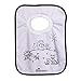 Dreambaby Terry Cloth Cotton Pullover Baby Bibs for Teething Feeding and Drooling - Super Absorbent & Extra Soft - Machine Washable - Jungle Animals