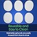 ViveSole Metatarsal Pads for Women - Ball of Foot Cushions - Shoe Blister Gel Pads - High Heel Cushion Shoe Inserts - Heel Pads for Mortons Neuroma Callus Foot Pain - Invisible Fit Forefoot Pads (6)