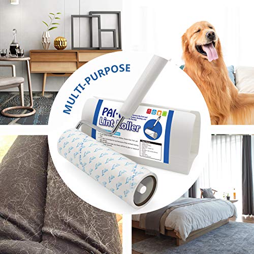 PAIU Lint Rollers, Powerful Lint Rollers for Pet Hair, Clothes Carpet