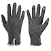 GLOUE Women's Touch Screen Gloves Texting Lined Cashmere Thick Gloves Warm Whether Winter Gloves Driving riding outdoor and indoor fashionable gloves (Grey)