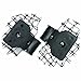 Bird-X Deterrent Netting Hardware, Plastic Clips, 250 Pieces (MTG-CASE)