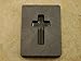 1 oz Custom Cross Gold High Density Graphite Mold Silver Copper 1-7/16
