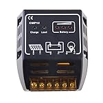 docooler 10A 12V/24V Solar Charge Controller Solar Panel Battery Regulator Safe Protection