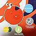 Riyidecor Kids Dinosaur Shower Curtain for Bathroom 72Wx72H Boys Cartoon Animal Colorful Dino Multi Color Child Wildlife 12 Pack Metal Hooks Decor Fabric Bathroom Polyester Waterproof RY-MSLQ