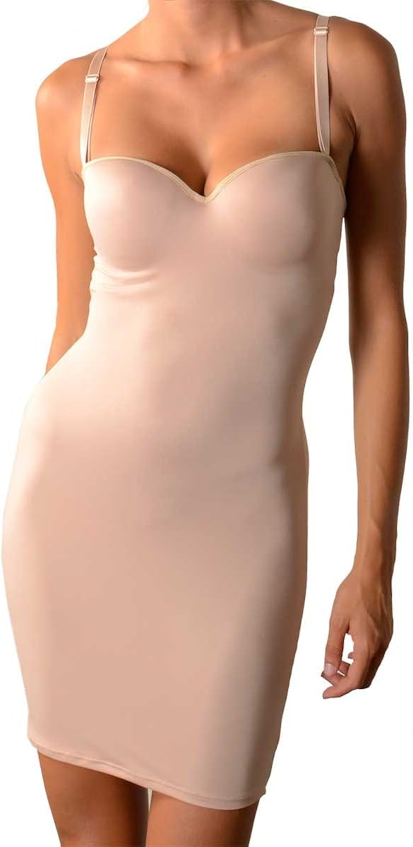Curvi Shapewear Women's Underwire Body Slimmer with Hidden Bra at  Women’s Clothing store