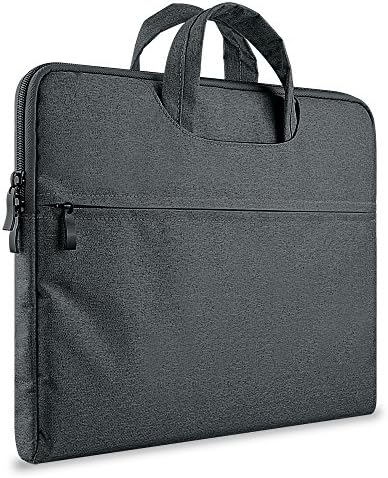 13 Inch Briefcase, Sincerity 13 Inch Carrying Handbag Laptop Sleeve Case for Apple Macbook Pro Macbook Air 13" / Surface Lenovo Dell Toshiba HP ASUS Acer Chromebook Notebook 13" - Dark Grey