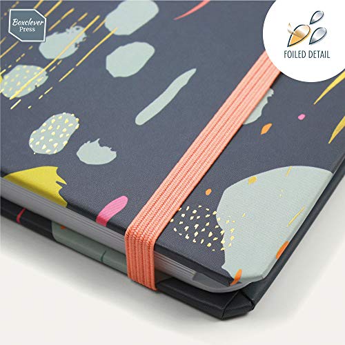 Password Book with tabs. Boxclever Press hardback Password Organizer with alphabetized tabs. Small Pocket Size Password Keeper for Internet login, Website Address, username. (Multi)
