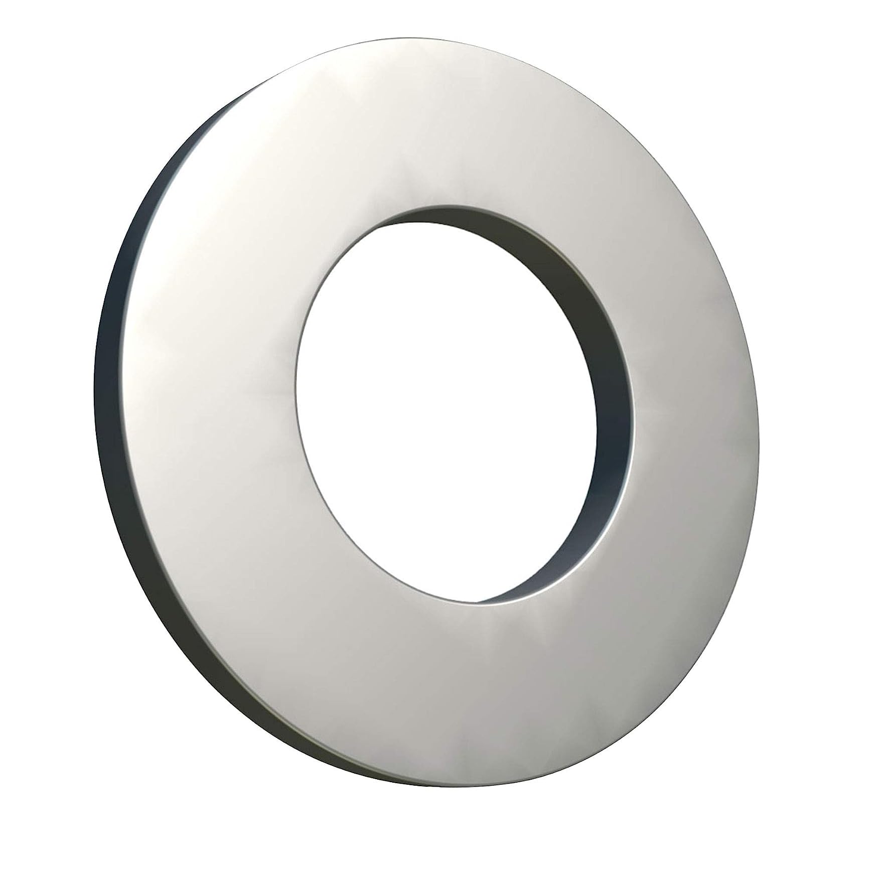 10pcs M24 Flat Penny Washer Plain Wide Round Metal Alloy Steel Washers for Screws - Zinc Coated Plated Galvanized Heavy Duty (M24*44 * 3mm)