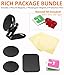 JEBSENS Magnetic Phone Car Mount, Universal Magnetic Car Phone Holder Metal Dashboard Cell Phone Stand Compatible with All Smart Phones, Black