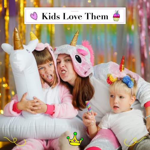 Unicorn Candy Lollipops Individually Wrapped Bulk 20pk Swirl Lollipop