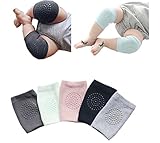 ZHW Baby Crawling Anti-Slip Knee Compression Sleeve Unisex Kneecap 5 pack