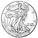 2002 American Silver Eagle .999 Fine Silver Dollar Uncirculated US Mint with Our Certificate of Authenticity