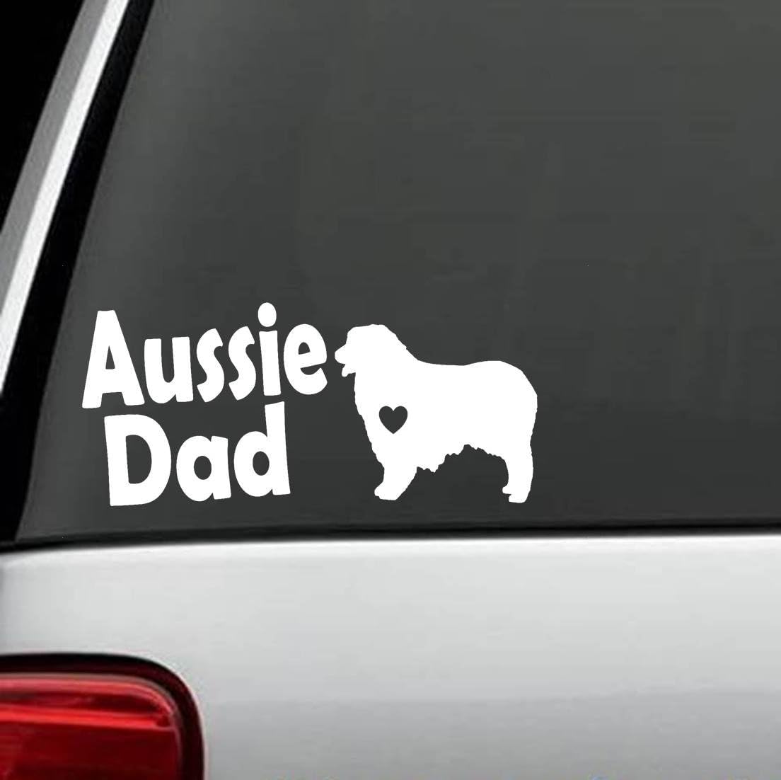 Dog Lover Products H1098 Australian Shepherd Infinity Aussie Auss Dog Decal Sticker For Car Window Dog Supplies