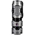 Mankerlight MANKER Timeback III (Titanium-Stonewash Version, Cool White 6500K) EDC Flashlight, 4pcs LED Source 2500 Lumen, Multi-Way to Play