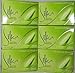 Silka Green Papaya Whitening Herbal Soap Enriched with Vitamin E, 135g Bar, Pack of 6