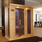 DYNAMIC SAUNAS AMZ-MX-K306-01 Maxxus Marseille 3-Person Far Infrared Sauna