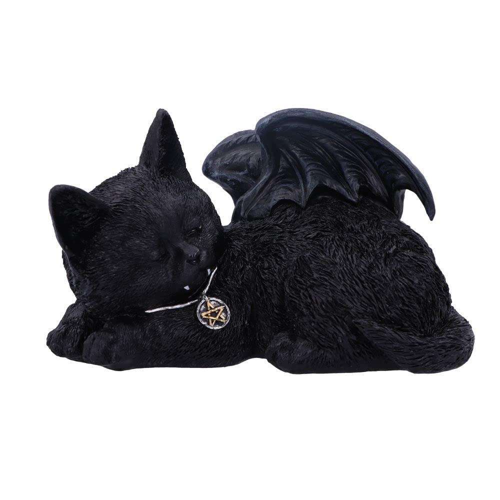 Nemesis Now Cat Nap, Black, 18cm