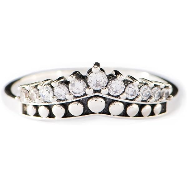 Hapour 925 Sterling Silver Stackable Rings For Women - Cubic Zirconia Eternity Rings