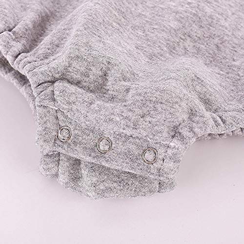 Kehen Baby Easter Costume Infant Toddler Girl Boy Spring Outfit Rabbit Hoddie Warm Winter Outerwear Gray 6-9 Months - Thumbnail 6