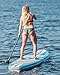 iROCKER Inflatable All-Around Stand Up Paddle Board 10' Long 32