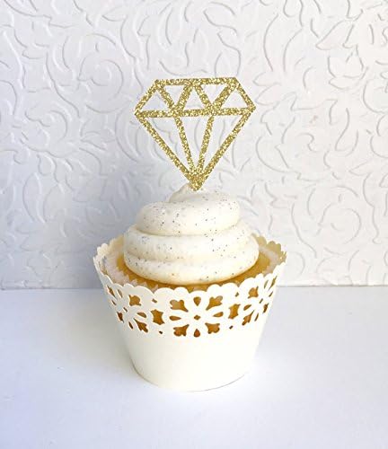 Diamond cake Toppers Donut Toppers, Bachelorette Party, Bridal shower