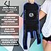 KARM Kids Knee Brace - Osgood Schlatter Knee Brace Youth for Kids, Sports, Pain, Arthritis, Patella, Meniscus Tear, MCL, ACL - Adjustable Compression Support for Child, Boys & Girls (Blue)