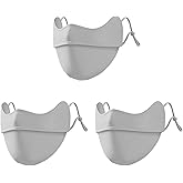 Enignic UV Face Mask Sun Protection,UPF 50+Blocks 98% of UVA/UVB Rays,UV Face Mask for Women Washable Reusable(3PCS)
