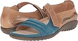 Naot Footwear Women's Papaki Teal Nubuck/Latte