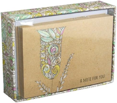 Funky Flowers - Pictura Box of 14 Blank Note Cards