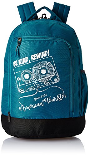 American Tourister 28 Ltrs Teal Casual Backpack (AMT PING Backpack 02 - Teal)