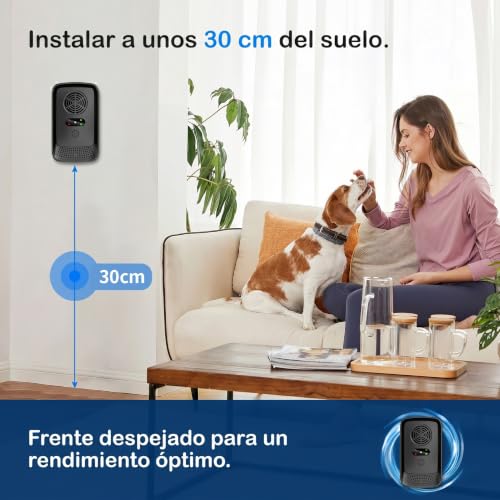Roledy Repelente Ultrasónico de Plagas, 5 Modos, Cubre 140m² por Dispositivo, Repele Ratones, Ratas, Arañas, Mosquitos, Hormigas, Cucarachas, Insectos y Moscas, Pack de 2