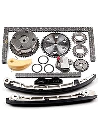 ECCPP L3K9-12-614 Kit de cadena de sincronización tensor guía carril manivela marcha palanca de cambios bomba de aceite de repuesto para Mazda 2,3 l Turbo motor eje de leva VVT Acuator 2006 2013
