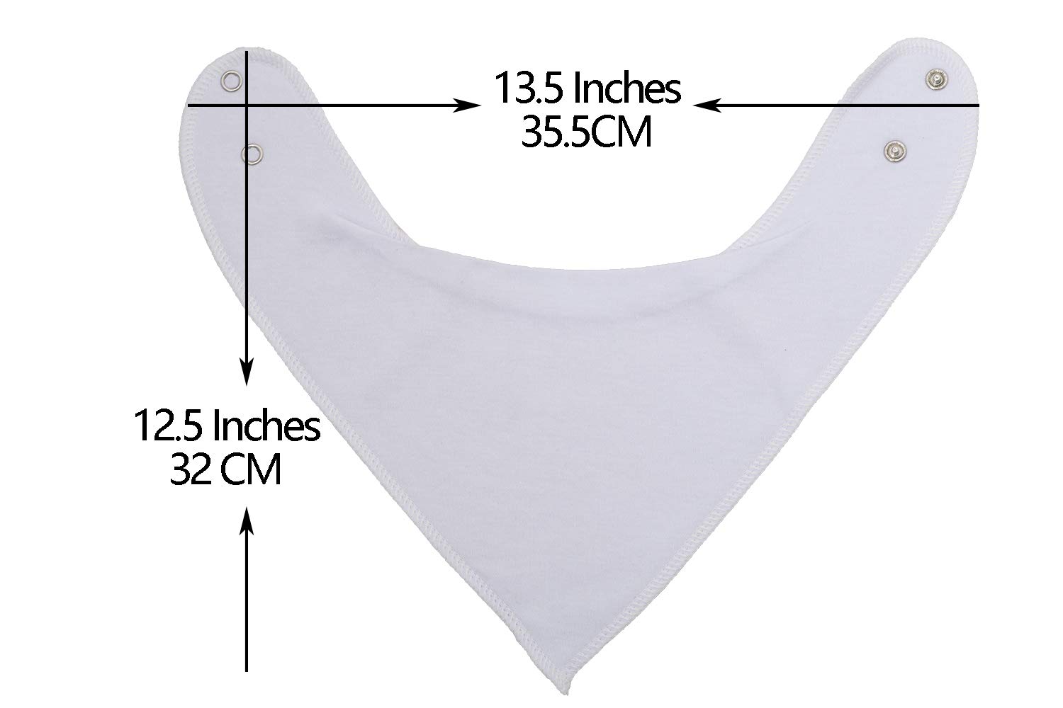 Hot Cotton White Bandana Drool Bibs For Baby Girl Boys For Drooling And Teething For 8 Pack Baby Promotions Www Seahorsesailingschool Com