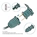 zerproc Blue Christmas Lights, 33ft 100 LED String Lights, 120V UL Certified Xmas Tree Lights for Christmas, Patio, Home, Party, Holiday, Garden, Indoor and Outdoor Decoration