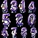 40 Inch Large Purple Balloon Number 4 Balloon Helium Foil Mylar Balloons Party Festival Decorations Birthday Anniversary Party Supplies