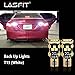 LASFIT 912 921 T15 LED Reverse Backup Light Bulb 1400 Lumens Extremely Bright Use for 2018-1997 Toyota Camry, Plug&Play, Xenon White (Pack of 2)